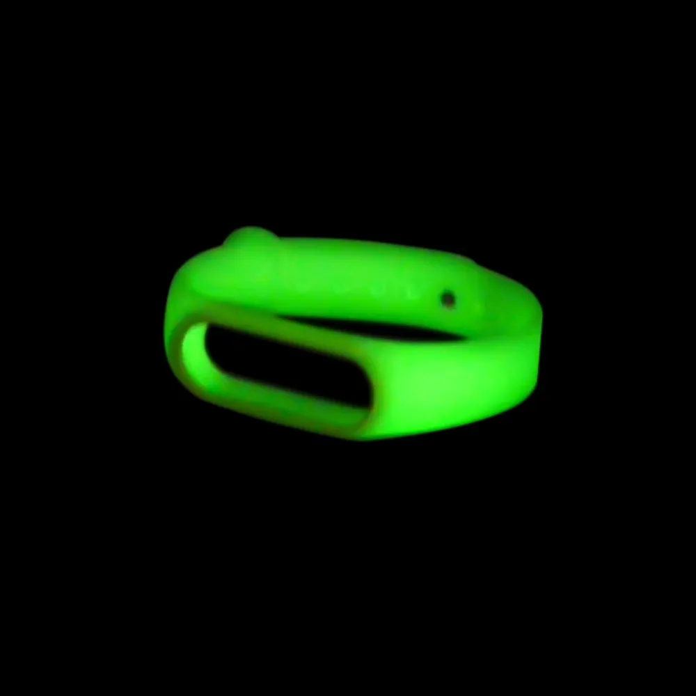 Fluorescentno zeleno Trak Za Xiaomi Mi Band 3 Trak Smart Dodatki lepota Smart Manšeta Trak Zamenjava Mi Band 4 miband 3
