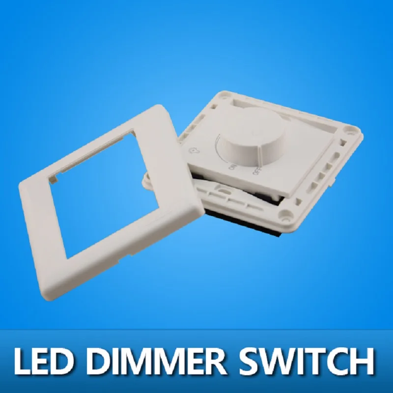 LED SCR Zatemnilno stikalo 630W AC 220V Nastavljiv Regulator LED stikalo za kratke luči Stikalo Za Zatemniti plošča svetlobe Downlight Pozornosti