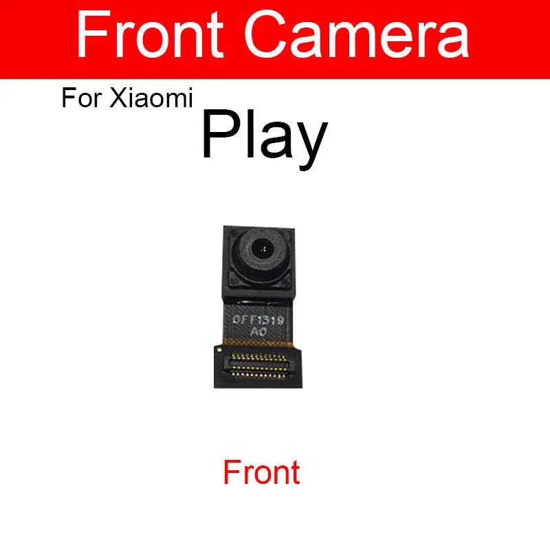 Mala Nazaj Glavna Kamera Za Xiaomi Mi A2 Lite A2Lite Redmi6 Pro Mi Igrajo Spredaj & Zadaj Nazaj Kamere Flex Kabel Nadomestni Deli