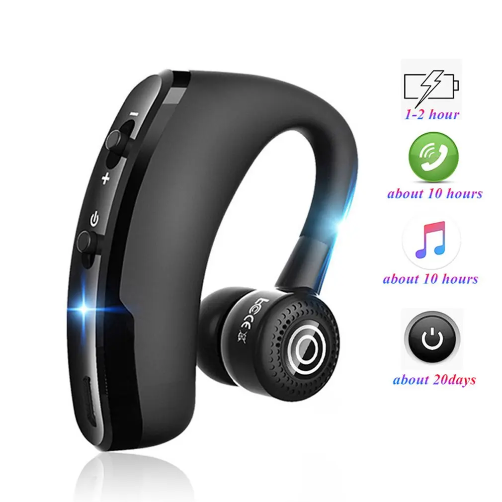 Prostoročno Poslovnih V9 Bluetooth Slušalke Z Mikrofonom Glasovni Nadzor Brezžične Slušalke Bluetooth Slušalke Za Pogon Šumov