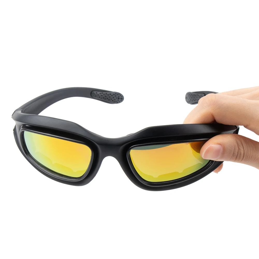 KEMiMOTO Motoristična Očala Polarizirana sončna Očala Za Streljanje Zaščito za Oči Windproof Moto Očala UV400 Antifog jasno Objektiv