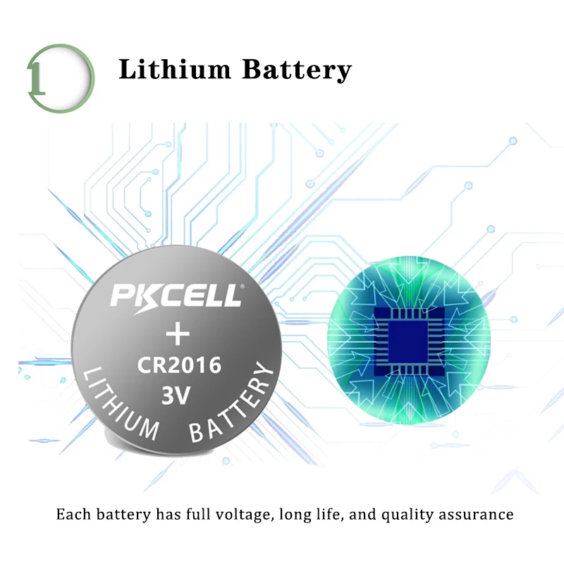 20Pcs/ 4Pack CR2016 3V Litijeva Baterija BR2016 KL2016 Gumb gumbaste Baterije za Gledanje Avto Daljinski Ključ