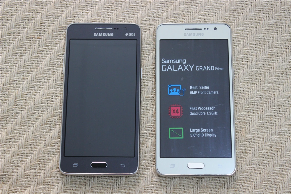 Original Odklenjena Samsung Galaxy Grand Prime G530H 5.0 Palčni Quad Core 1GBRAM+8GB ROM Dual SIM Mobilni Telefon Android