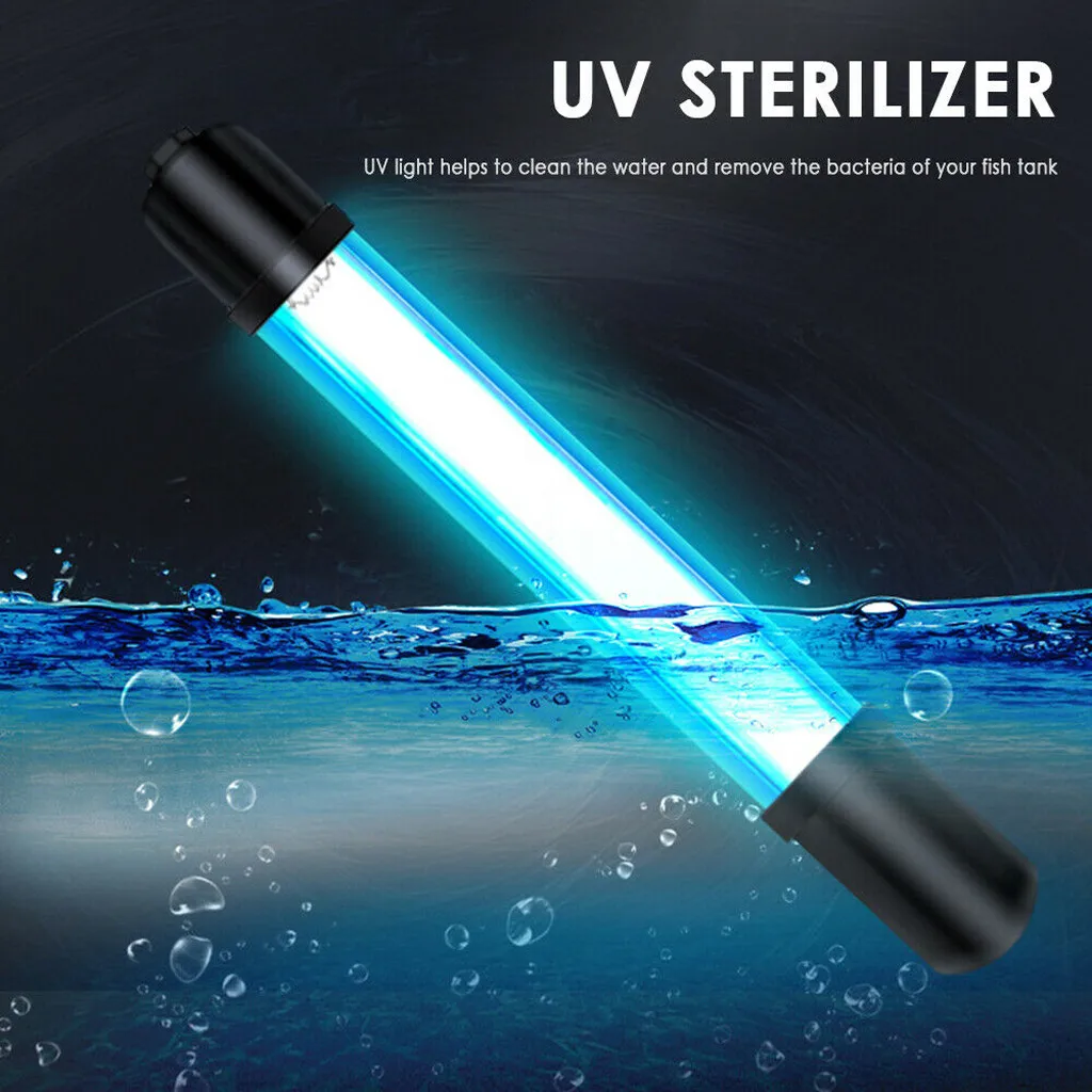 2020 Akvarij UV Sterilizator Svetlobe Podvodnih Voda Čista Lučka za ribnikom Tank Evropskih Predpisov Orodje, Deli