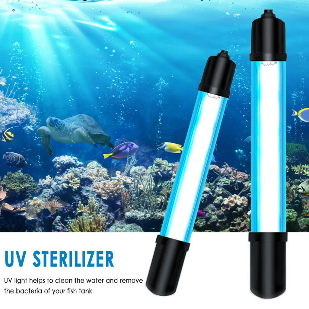 2020 Akvarij UV Sterilizator Svetlobe Podvodnih Voda Čista Lučka za ribnikom Tank Evropskih Predpisov Orodje, Deli