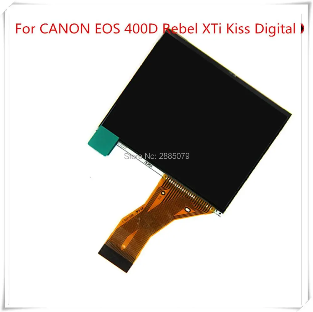 NOV LCD Zaslon Za CANON EOS 400D Rebel XTi Poljub Digitalni X DS126151 X Digitalni DSLR Digitalni Fotoaparat Popravila Del