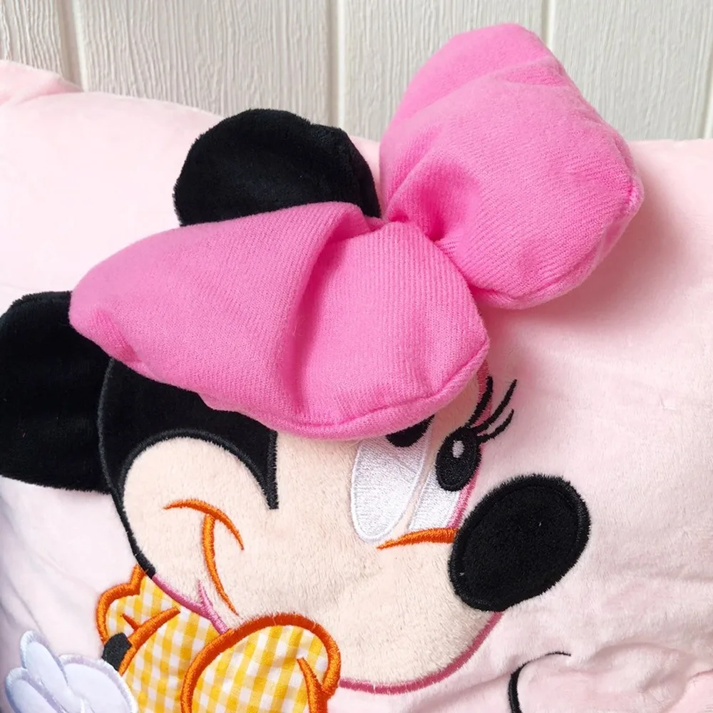 Disney Mickey in Minnie Polnjene Plišastih Mehko Udobno Blazino Anime Risanke 34 CM Plišastih Igrač Božična Darila za Otroke