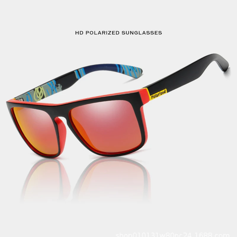 Klasična Polarizirana Sončna Očala Moške Blagovne Znamke Oblikovalec Letnik Buljiti Ribolov Kvadratnih Očala Vožnje Potovanja Ogledalo Moška Sončna Očala