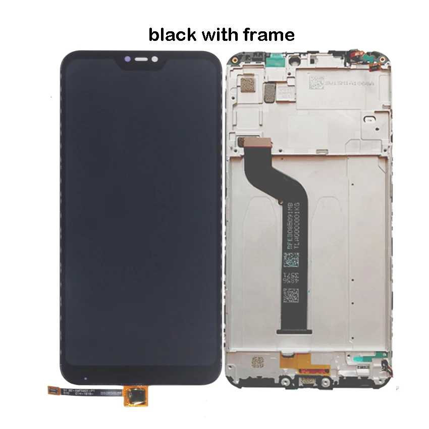 Preizkušen Za Xiaomi Redmi 6 Pro LCD Mi A2 Lite LCD-Zaslon in Zaslon na Dotik Z Okvirjem 5.84