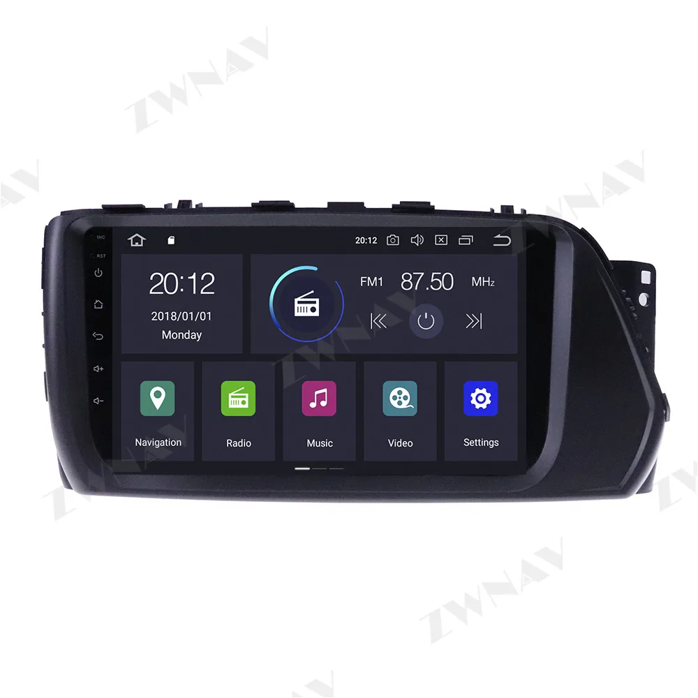 360 Kamere Zaslon Avto Za Hyundai VERNA 2017 2018 2019 Android 10.0 Multimedijski Zaslon za Radijsko Navigacijo, Audio Snemalnik Glavo