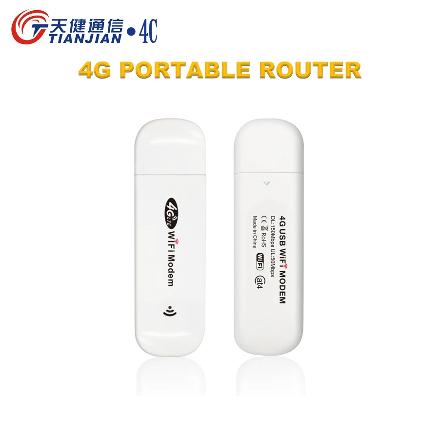 3G 4G modem USB Usmerjevalnik Mobilne 150Mbps Omrežja Širokopasovnega Odklenjena Wifi Usmerjevalnik Repetitorja Signal-Extender-Booster Prenosni usmerjevalnik
