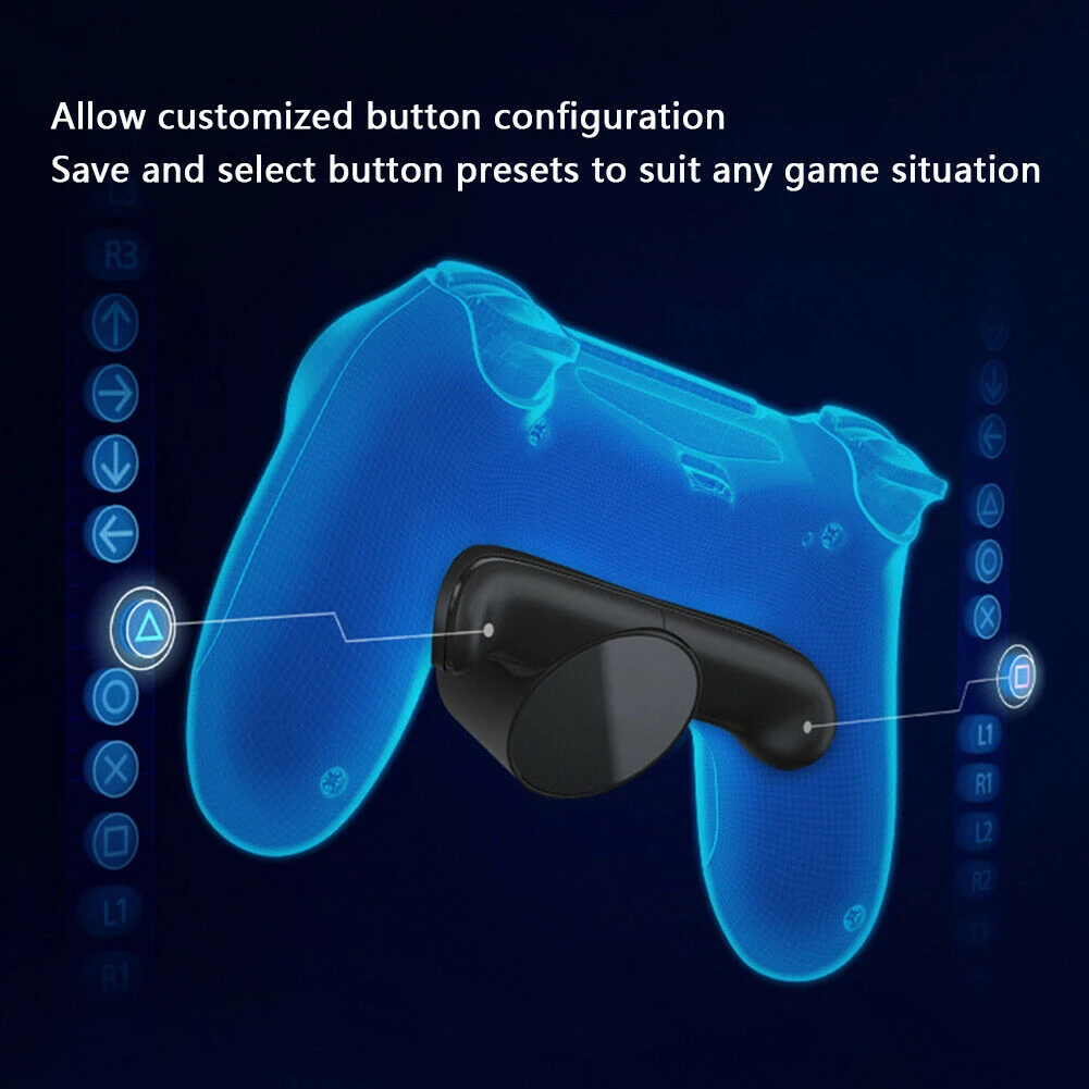 Za DualShock 4 Gumb Nazaj Prilogo Brezžični Krmilnik Gumb Attatchment Pribor za PS4 2. Gen Originalni Krmilnik
