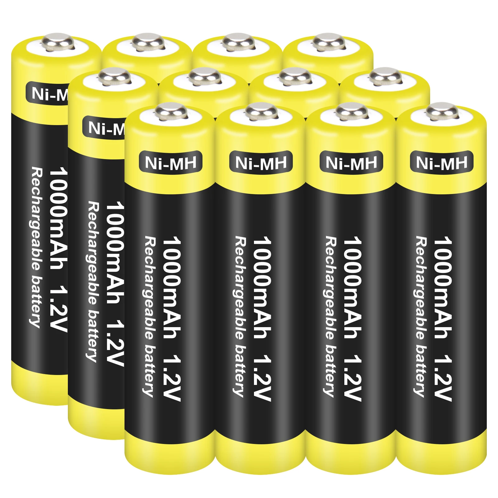 2-24pcs Visoko Kapaciteto 1000mAh AAA Ni-MH Baterije za ponovno Polnjenje NiMH