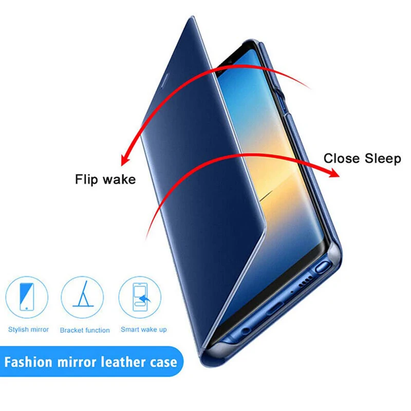 Pokriva Na Pocom3 Primeru Smart Spanja Ogledalo Flip Primeru Za Xiaomi Poco M3 Pocphone M 3 3m 6.53