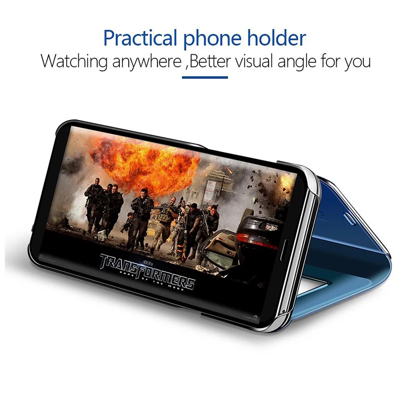 Pokriva Na Pocom3 Primeru Smart Spanja Ogledalo Flip Primeru Za Xiaomi Poco M3 Pocphone M 3 3m 6.53