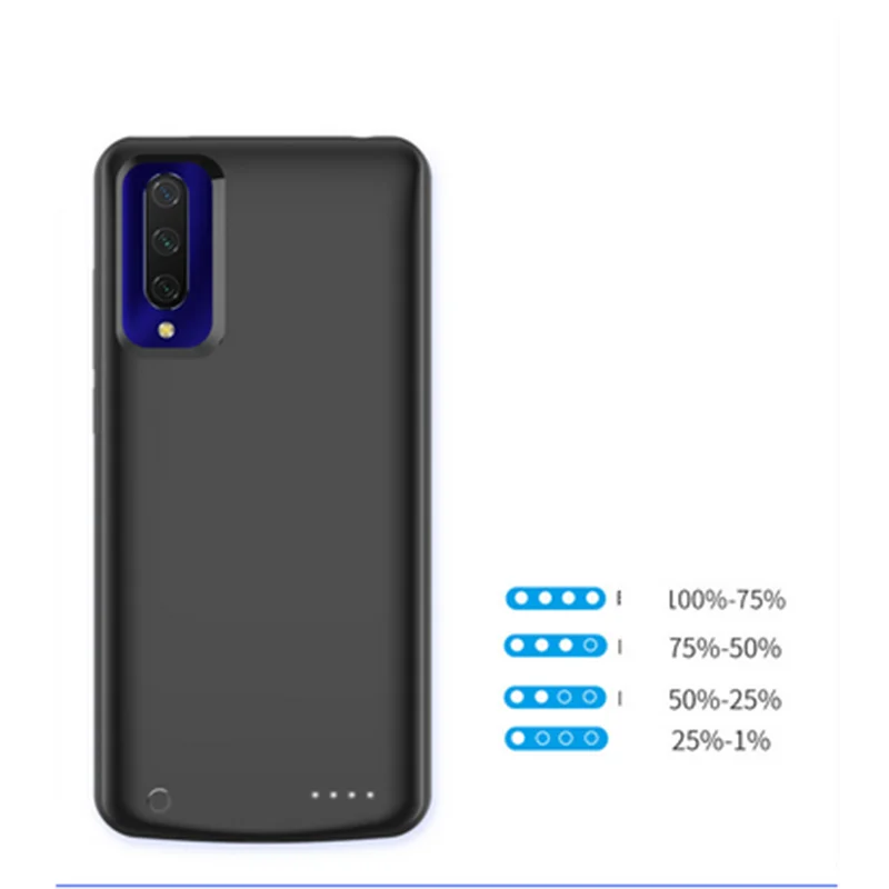 Polnilnik Primeru Pametni Telefon 6500Mah Moči Banke Primeru za Xiaomi Mi9 9 Pro Baterije Primeru, Zunanji Pokrov za Xiaomi Mi9 Mi9 Pro primeru