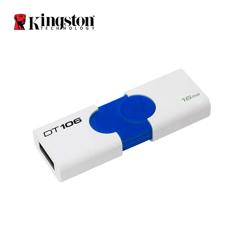 Kingston USB Flash Drive DT106 Pendrive usb3.1 16GB 32GB U Disk Pero Pogon usb 16gb, 32 gb Pomnilnika Flash Memoria
