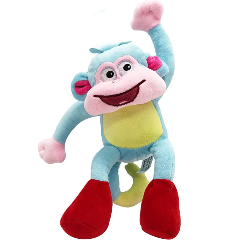 35/45 cm Cartoon Super Srčkan Dora Opica Čevlji Swiper Plišastih Igrač Vroče Anime Znakov Lutke Plišaste Igrače Otrok Otrok Rojstni dan