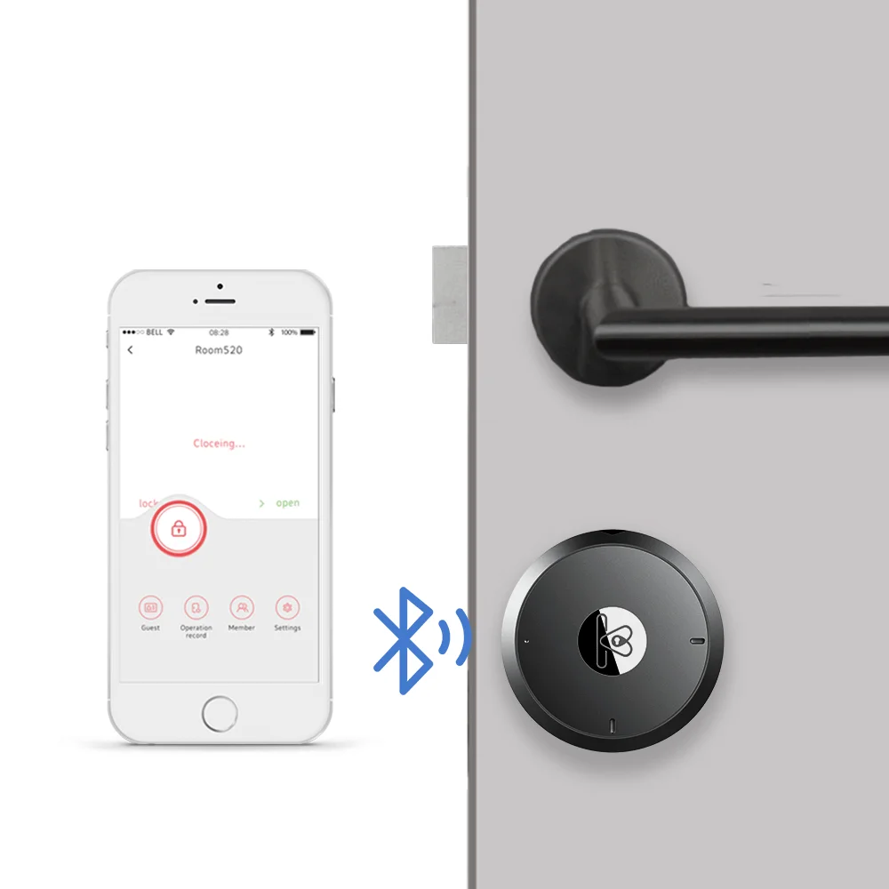 M500 Tuya Smart Valj Prstnih Bluetooth Smart Lock Zigbee WiFi Za EU 70 mm Zaklepanje Vrat Cilindra SmartHome APP WiFi Nadzor
