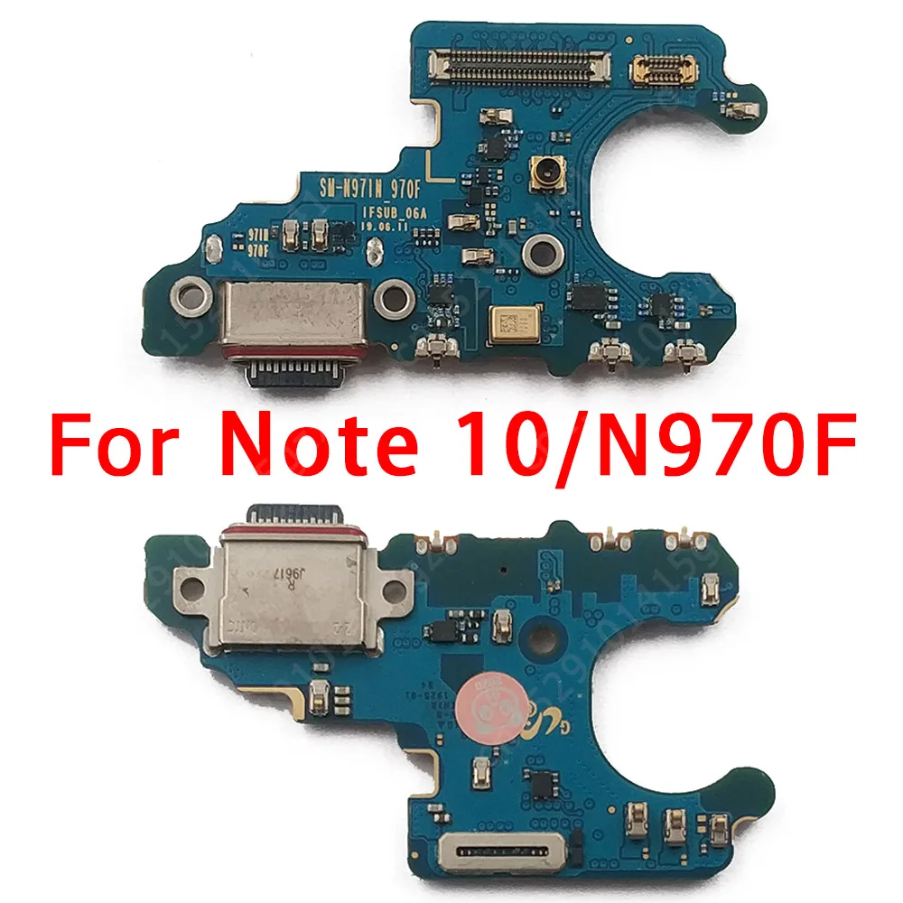 Original USB Charge Odbor za Samsung Galaxy Note 10 Lite Note10 10Lite Polnjenje Vrata Za N770F Dock Priključek Flex Rezervni Deli