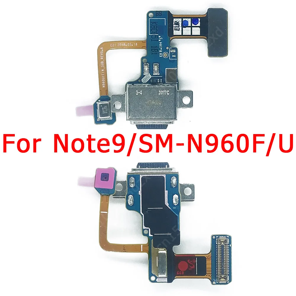 Original USB Charge Odbor za Samsung Galaxy Note 10 Lite Note10 10Lite Polnjenje Vrata Za N770F Dock Priključek Flex Rezervni Deli