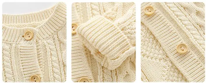 2020 Novo Lep Dojenček Boys Pletenje puloverji otroška oblačila Jopico Dete Pomladi, Jeseni Obleko, Plašč Kostume Otroci suknjič