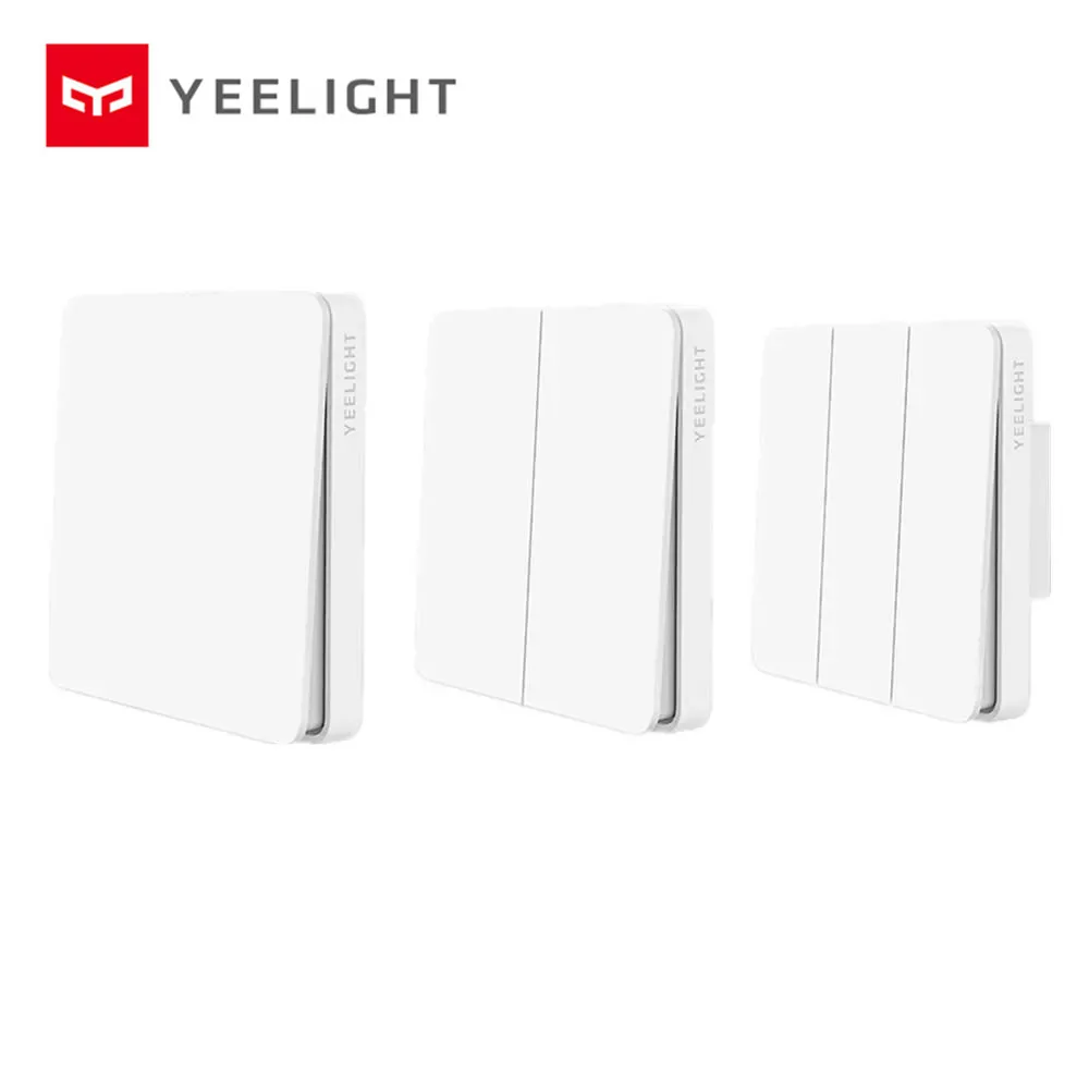 Xiaomi Mijia Yeelight Slisaon Stikala Steno Stikalo Odprto Dual Control Stikalo 2 Načini flex Preklopite Inteligentni Svetilke Stikala za Luč