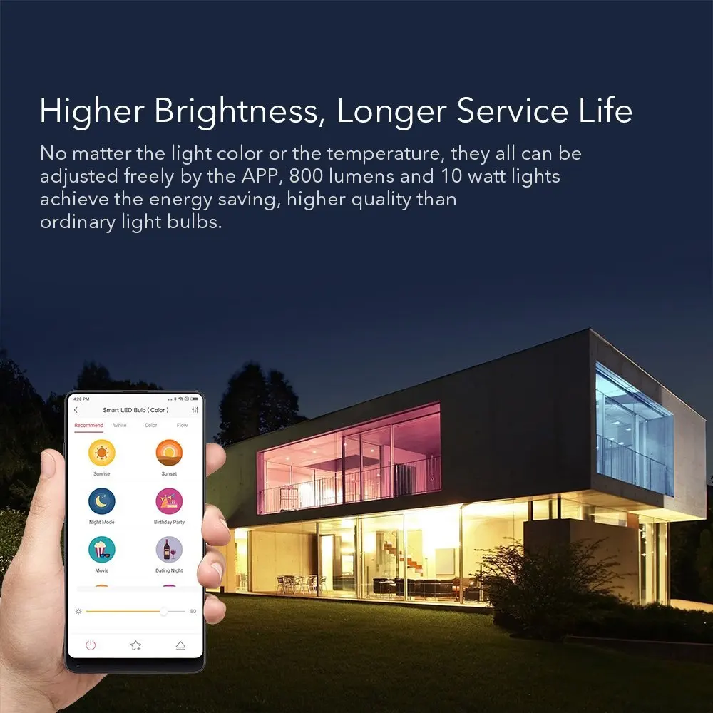 Xiaomi Yeelight Smart LED Žarnice 1S Pisane E27 1SE Svetilke Žarnice Za Moj Dom Bela/RGB Možnost Smart stikalo za kratke luči Stikalo Vroče Prodaja