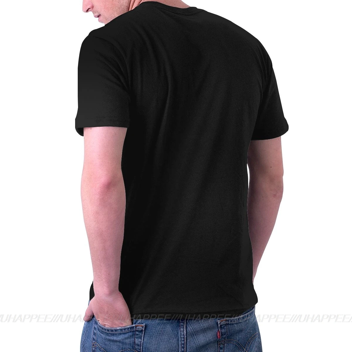 Črna Nočna mora Pred Božičem Jack Skellington Sally Joker Tshirt za Moške Oplaščeni Design Premium Bombaž Black O Vratu T-Shirt