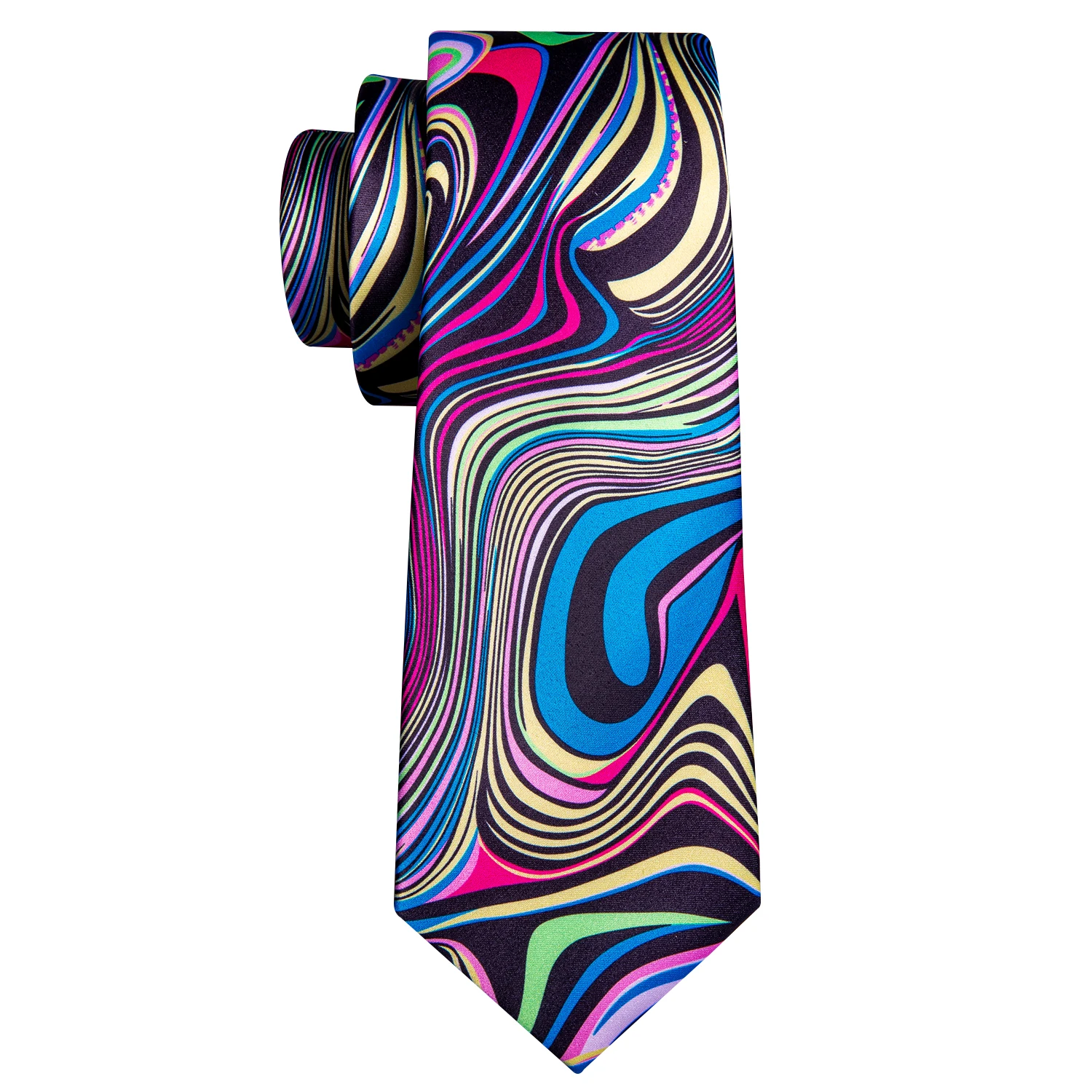 Moški Kravatni Gravat Handkerchief zapestne gumbe, Nastavite Svile Vezi, ki bo Ustrezala Stranka Poslovnih Kravato Natisniti Moda Paisley za Moške Odrasle FA-5278 Modra