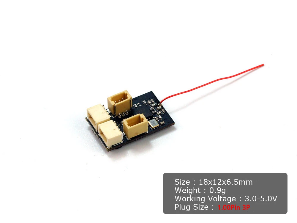 AEORC RX14X serije Mini Micro RX 4CH Sprejemnik Vgrajena 1S 5A brušena ESC Z TELEM 1.00 pin Priključek