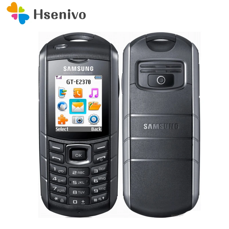 E2370 Original Odklenjena E2370 GSM Xcover Eno Sim Kartico FM FM Radio, Mobilni Telefon, Brezplačna Dostava