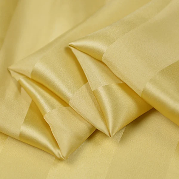 Rumena modno črtasto saten svila tkanine zelo kul in nemoteno za poletje obleko,SSC464