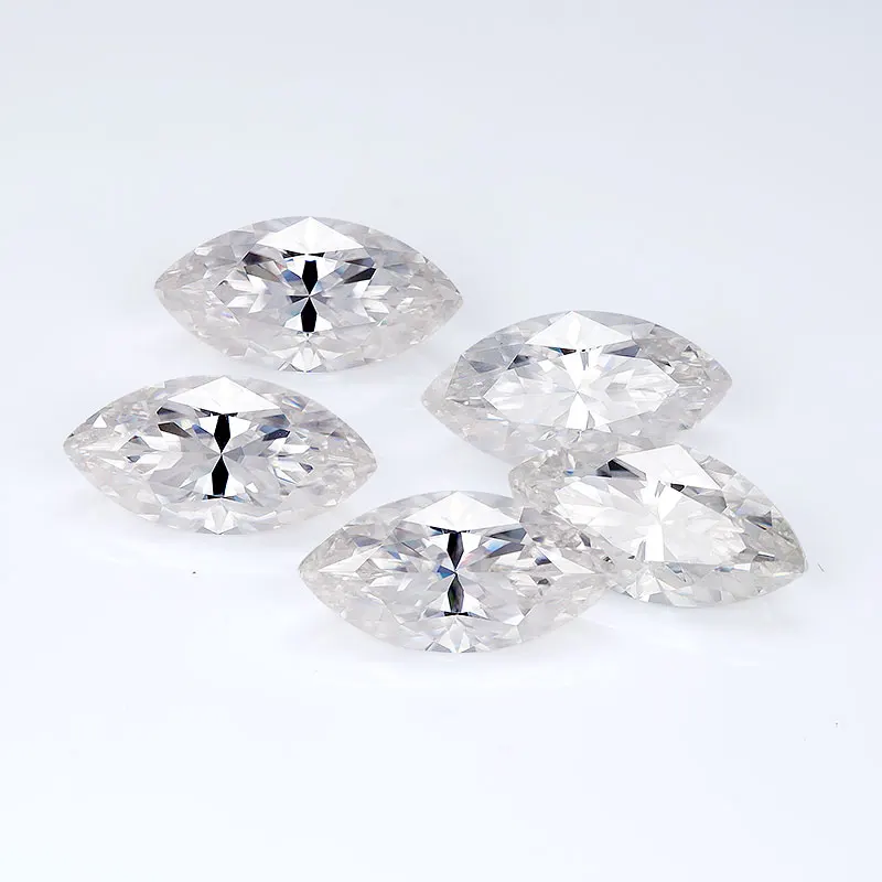 2X4mm Marquise cut visoke kakovosti D VVS1 svoboden moissanite dobavitelj za diamantni prstan sprejeti custozation brezplačne carving debelo