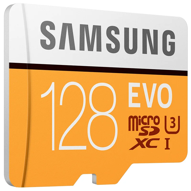 SAMSUNG za Pomnilniške Kartice EVO MAX Preberite Hitrost 100 M/s Micro SD 128GB U3 Razred 10 MicroSDXC Kartice C10 UHS-I Trans Flash MicroSD Kartico