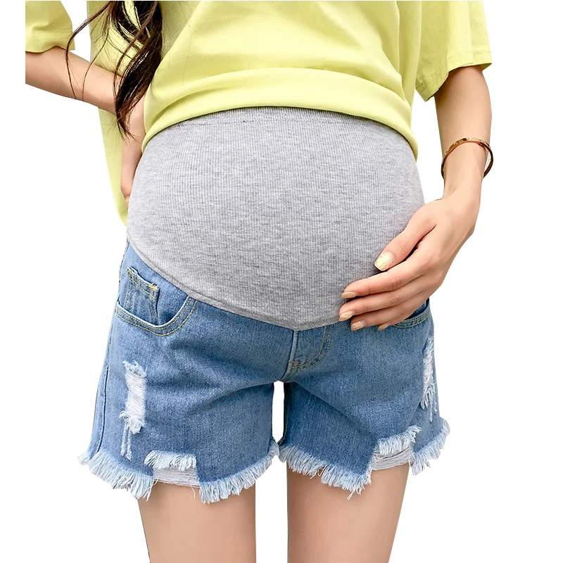 Vroče Prodaje 2020 Poletje Nov Prihod Porodniškega Moda Kratke Denim Jeans Kratke Hlače Za Nosečnice Nosečnosti Poletne Obleke