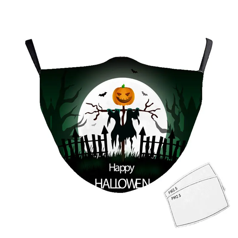 Obraz Narediti Halloween Mascarillas Odraslih Maska s filtri lahko Stroj Moda Masko za Usta, Obraz Bombaž Mascarillas