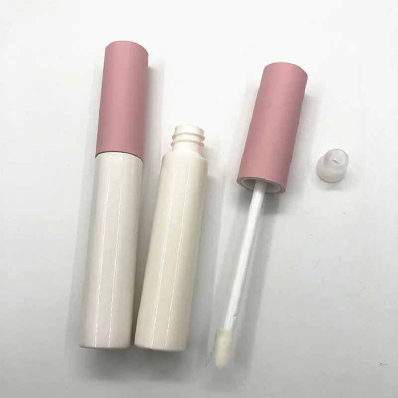 10 ML Prazno Lip Gloss Cevi Plastične Roza Kozmetični Posodo ponovno napolniti DIY Maskara Eyeliner Rast Trepalnic Tekočino Cev 50 kos