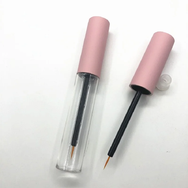 10 ML Prazno Lip Gloss Cevi Plastične Roza Kozmetični Posodo ponovno napolniti DIY Maskara Eyeliner Rast Trepalnic Tekočino Cev 50 kos