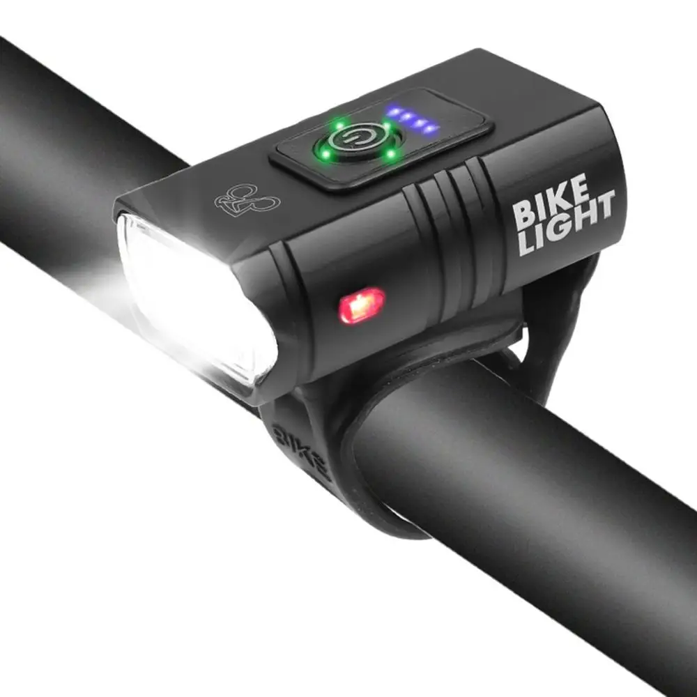 Močno svetlobo kolo svetlobe USB polnjenje vgrajene baterije z močjo zaslon kolo svetlobe jahanje svetlobe