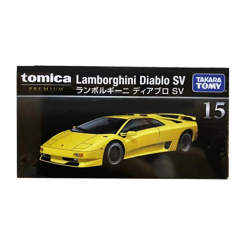 Takara TOMY Tomica Zlitine Avto Model PREMIUM Black Box Zbirka TP Serija Ferrari Toyota, Fiat, Nissan Honda