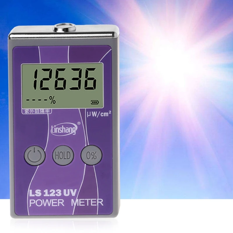 LS123 UV Merilnik Moči Ultravijolično Intenzivnost prepustnost svetlobe Zavrnitev Stopnja Tester