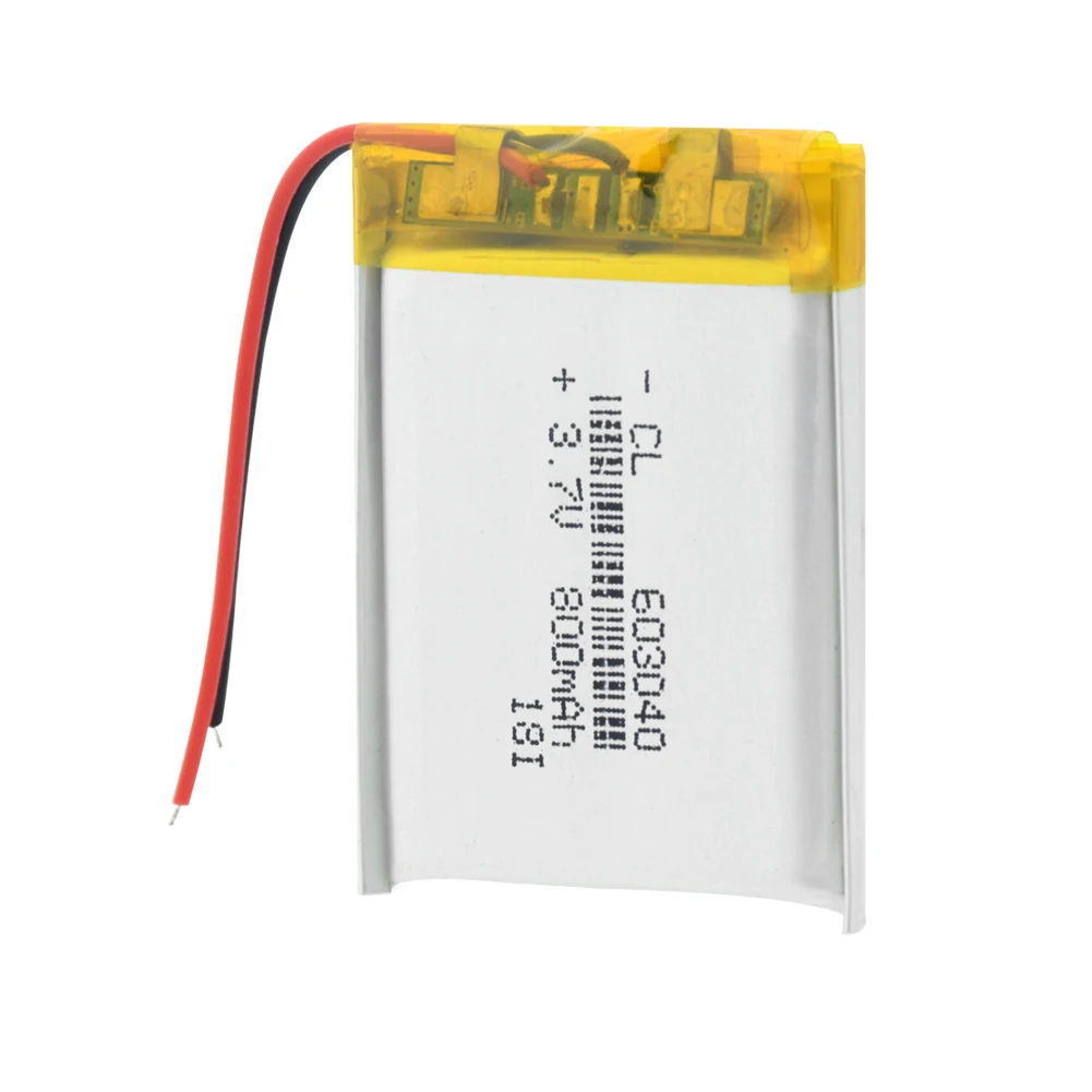 NOVO 603040 3,7 V Litij-Polimer Baterija za ponovno Polnjenje 800mAh 1/2/4Pcs Celice Za GPS Navigator Moči Banke Bluetooth Zvočnik MP3