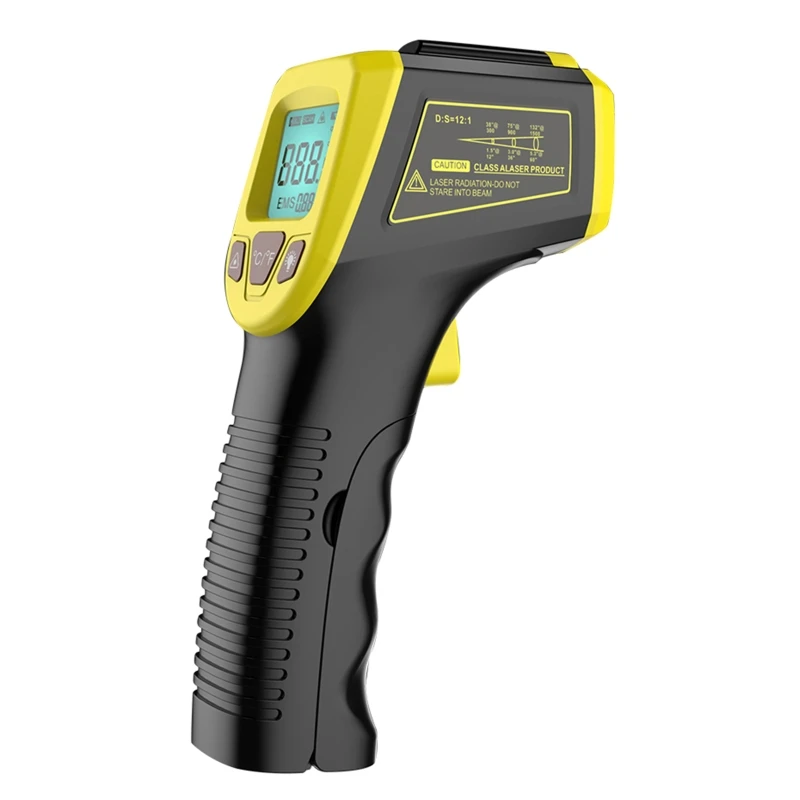 Digitalni gm320s Laser Infrardeči Termometer-50~600 Stopnjo za Merjenje Temperature Pištolo LCD Industrijski Pyrometer merilnik Temperature