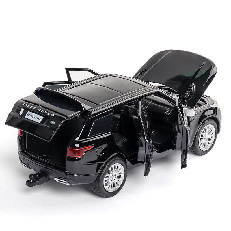 Model SUV Avtomobilov 1:32 Range Rover Sport Diecasts & Igrača Vozil Kovinske Zlitine Simulacije Potegnite Nazaj, Igrače Za Otroke Darila Za Otroke