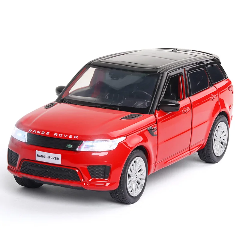 Model SUV Avtomobilov 1:32 Range Rover Sport Diecasts & Igrača Vozil Kovinske Zlitine Simulacije Potegnite Nazaj, Igrače Za Otroke Darila Za Otroke