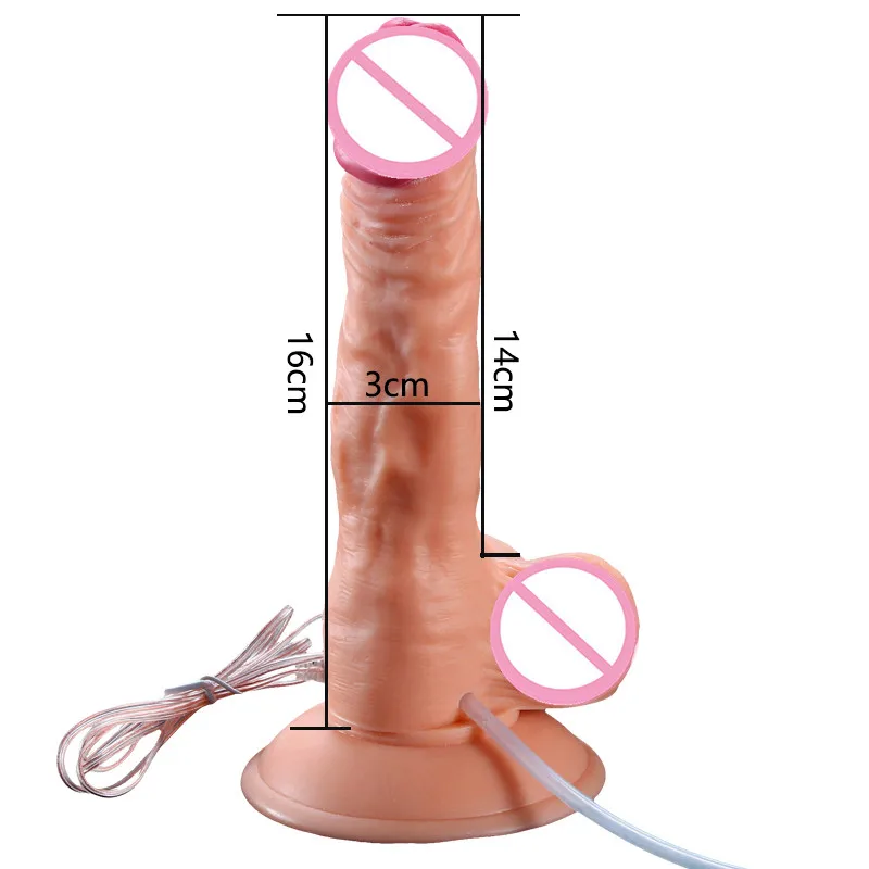 Odrasle izdelkov Ejakulacijo Dildo, vibrator, razprševanje Vode Umetnega Tiča Penis priseska Dildo za Ženske Izdelke, povezane s spolnostjo