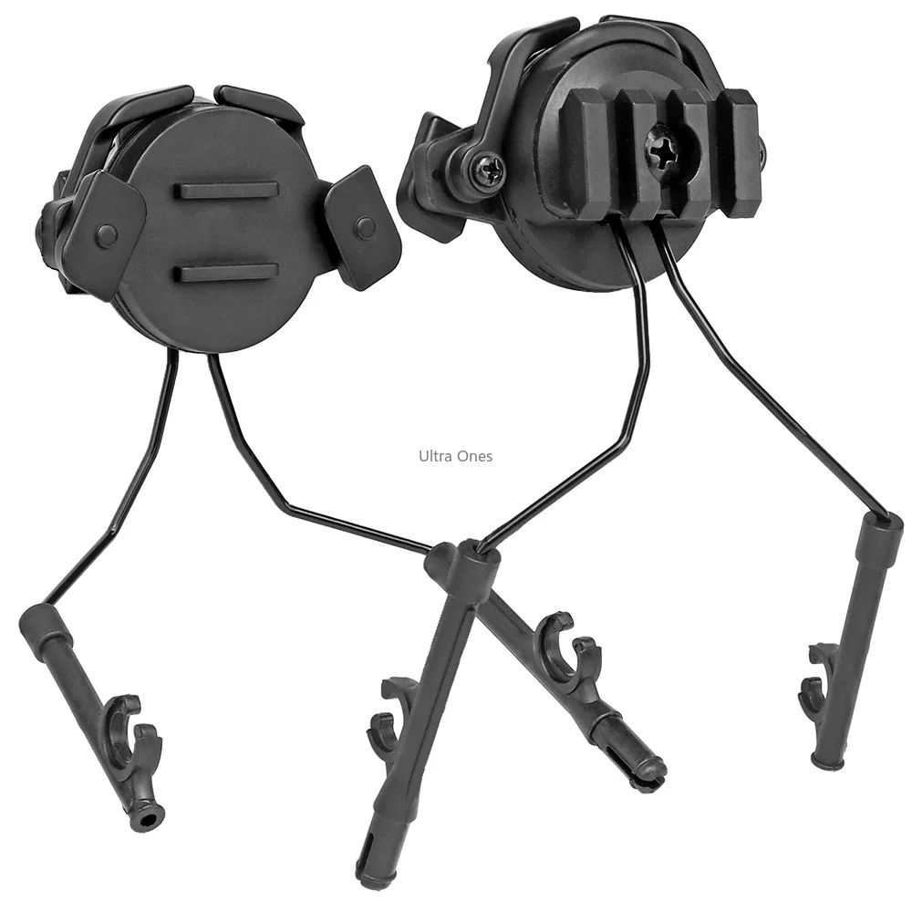 Vojaško Taktično Slušalke Imetnik Airsoft Paintball Cs Streljanje Slušalke Vodnik Železniškega Vojsko Hitro Čelado Adapter Set Pribor