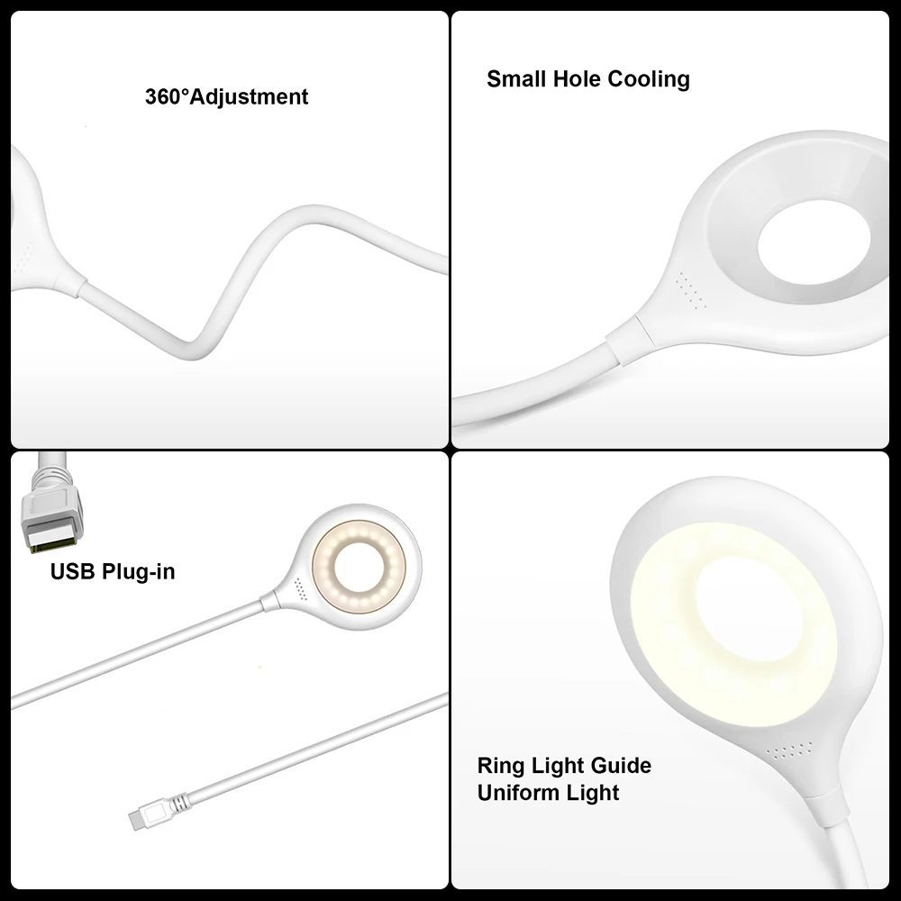 USB Lučka LED Desk Lučka Baterije za Namizne Svetilke namizne Svetilke Študija Branje namizne Svetilke Študentsko Delo v Pisarni Lučka Tabela LED Desk Svetlobe