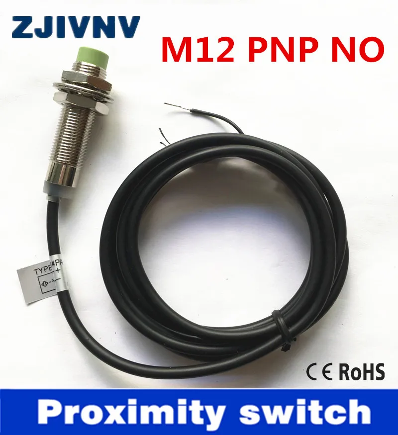 5 kosov M12 cilinder tip sobe-flush PNP NE DC 3 žice bližine induktivni senzor normalno odprt bližine stikalo, promocijske